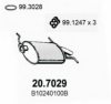 MAZDA B10240100D End Silencer